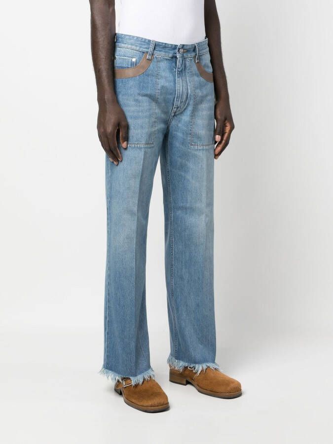 FENDI Straight jeans Blauw