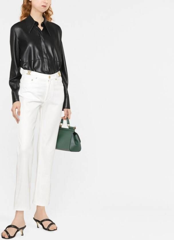 FENDI Straight jeans Wit