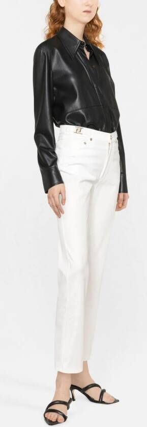 FENDI Straight jeans Wit