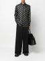 FENDI T-shirt met FF-logo Zwart - Thumbnail 2