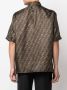 FENDI T-shirt met logoprint Bruin - Thumbnail 4