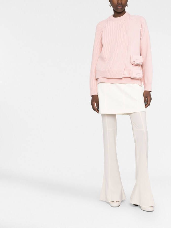 FENDI Gelaagde trui Roze