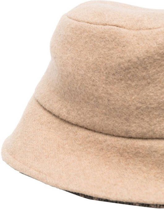 FENDI Zijden vissershoed Beige