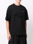Feng Chen Wang Gelaagd T-shirt Zwart - Thumbnail 3