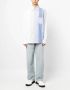 Feng Chen Wang Gestreept overhemd Blauw - Thumbnail 2