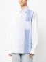 Feng Chen Wang Gestreept overhemd Blauw - Thumbnail 3