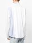 Feng Chen Wang Gestreept overhemd Blauw - Thumbnail 4