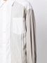 Feng Chen Wang Gestreept overhemd Wit - Thumbnail 5