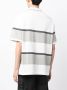Feng Chen Wang Gestreept poloshirt Wit - Thumbnail 4