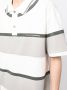 Feng Chen Wang Gestreept poloshirt Wit - Thumbnail 5