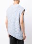 Feng Chen Wang Mouwloze top Blauw - Thumbnail 4