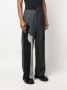 Feng Chen Wang Broek met patchwork Grijs - Thumbnail 3