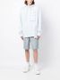 Feng Chen Wang Hoodie met patchwork Blauw - Thumbnail 2