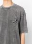 Feng Chen Wang T-shirt met geborduurd logo Grijs - Thumbnail 5