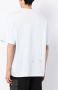 Feng Chen Wang T-shirt met gerafeld effect Blauw - Thumbnail 4