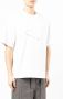 Feng Chen Wang T-shirt met logoprint Wit - Thumbnail 3