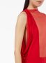 Ferragamo Asymmetrische jurk Rood - Thumbnail 5