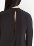 Ferragamo Blouse met gestrikte hals Zwart - Thumbnail 5