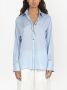 Ferragamo Blouse met knopen Blauw - Thumbnail 3