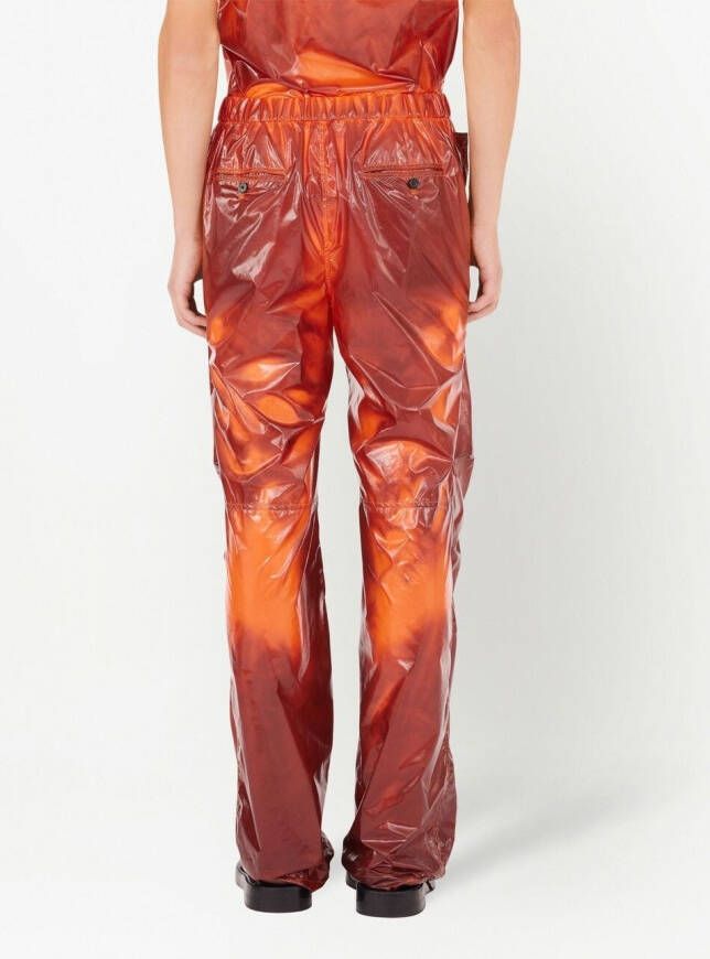 Ferragamo Broek met trekkoord Oranje