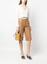 Ferragamo Cage leren bucket-tas Beige - Thumbnail 2