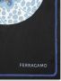Ferragamo Sjaal met bloemenprint Zwart - Thumbnail 3