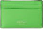Ferragamo Leren pasjeshouder Groen - Thumbnail 2