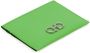 Ferragamo Leren pasjeshouder Groen - Thumbnail 3