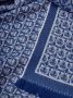 Ferragamo Sjaal met gancini jacquard Blauw - Thumbnail 2