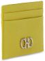 Ferragamo Gancini kaarthouder Geel - Thumbnail 4
