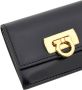 Ferragamo Leren pasjeshouder Zwart - Thumbnail 5
