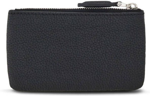 Ferragamo Gancini leren sleutelhanger Zwart
