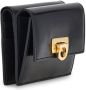 Ferragamo Gancini portemonnee met gesp Zwart - Thumbnail 4