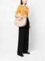 Ferragamo Gancini schoudertas met logo Beige - Thumbnail 2