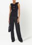 Ferragamo Gilet met ruche afwerking Zwart - Thumbnail 2
