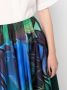 Ferragamo Midi-rok met print Groen - Thumbnail 5