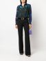 Ferragamo Blouse met grafische print Zwart - Thumbnail 2