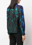 Ferragamo Blouse met grafische print Zwart - Thumbnail 4