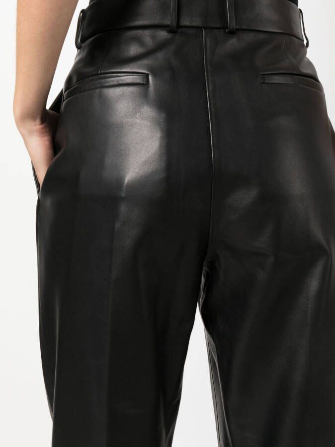 Ferragamo High waist broek Zwart