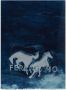 Ferragamo Wollen stola Blauw - Thumbnail 2