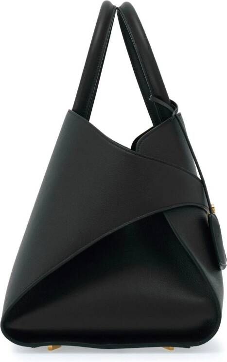 Ferragamo Hug leren shopper Zwart