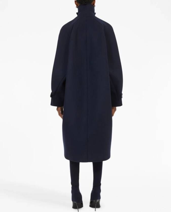 Ferragamo Jas met enkele rij knopen Blauw