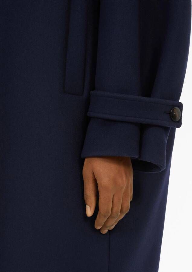 Ferragamo Jas met enkele rij knopen Blauw