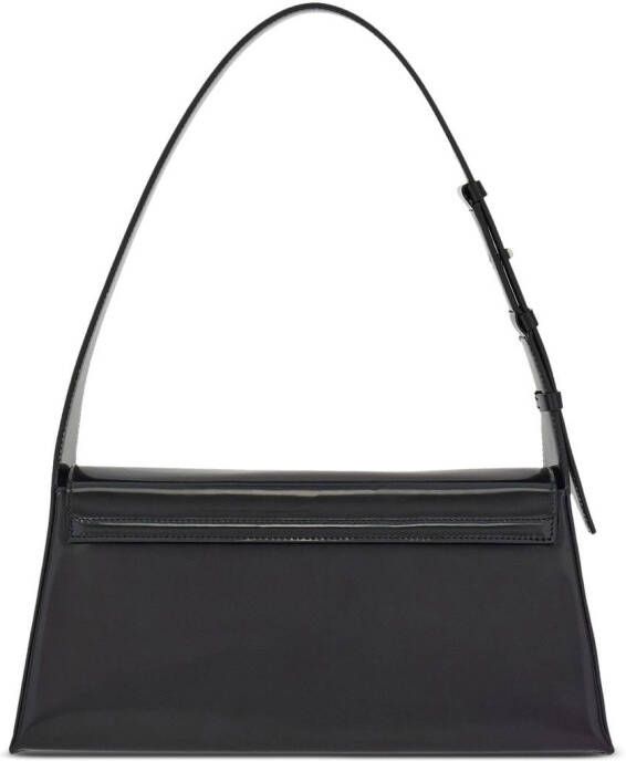 Ferragamo Leren schoudertas Zwart