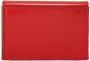 Ferragamo Leren pasjeshouder Rood - Thumbnail 2
