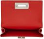 Ferragamo Leren pasjeshouder Rood - Thumbnail 4