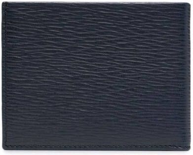 Ferragamo Leren portemonnee Blauw