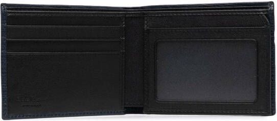 Ferragamo Leren portemonnee Blauw