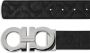 Ferragamo Leren riem Zwart - Thumbnail 2