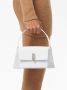 Ferragamo Leren schoudertas Wit - Thumbnail 2